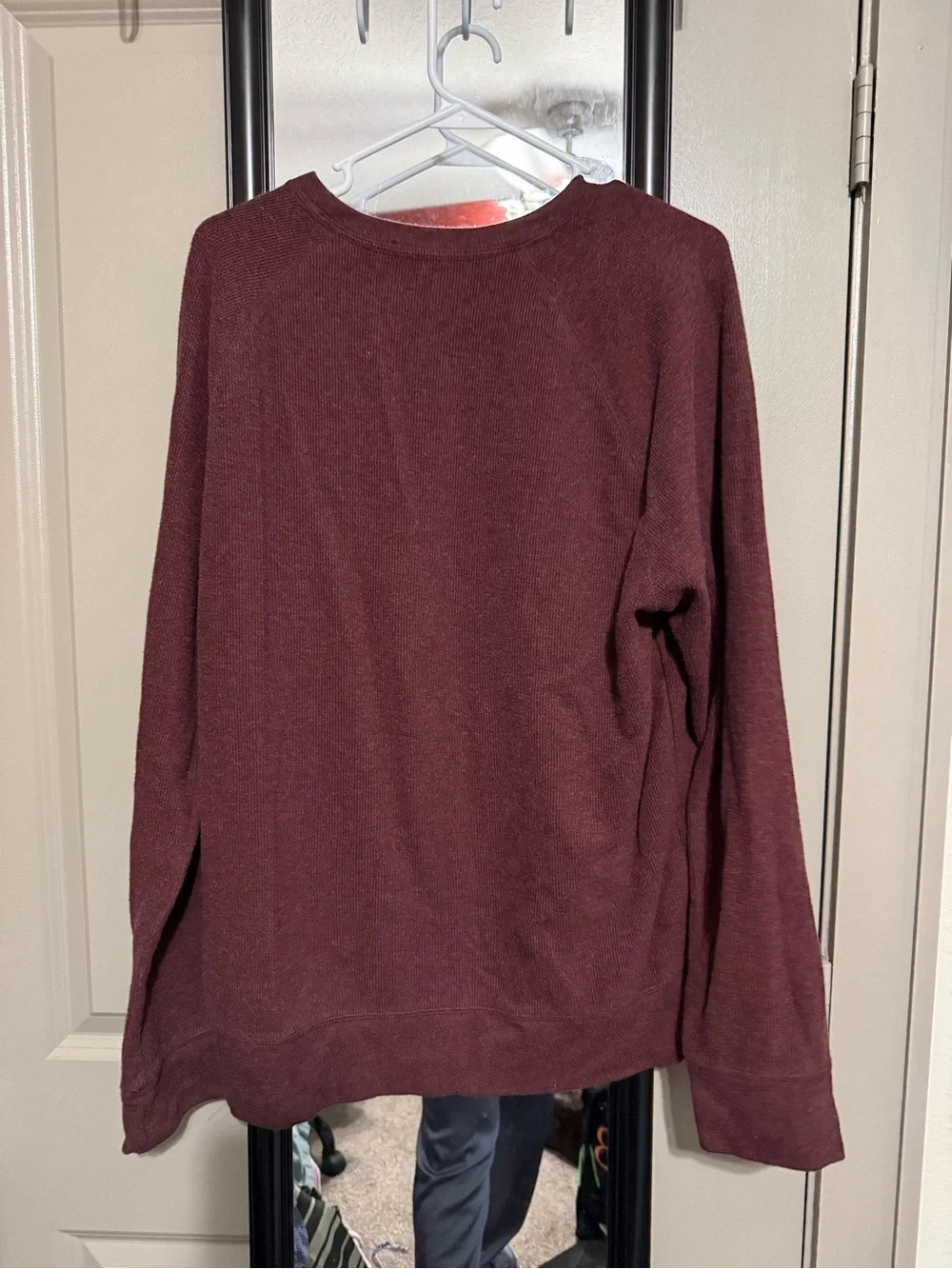 Banana Republic Men's Crewneck Sweater in Wine